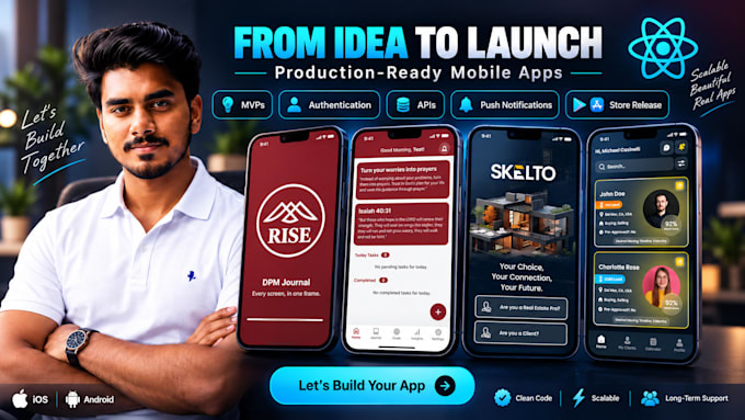 build your production ready react native mobile app