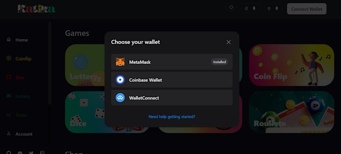 integrate web3 and wallets to your dapp