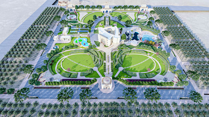 design 2d and 3d garden, pool, terrace, yard and landscape plans
