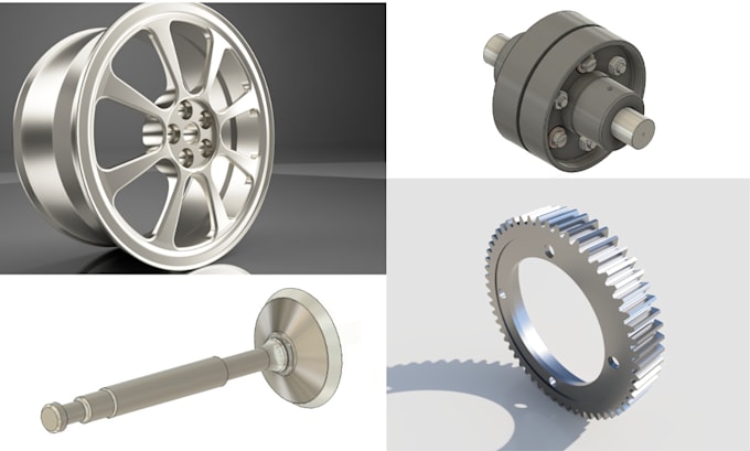 design 2d and 3d cad mechanic design