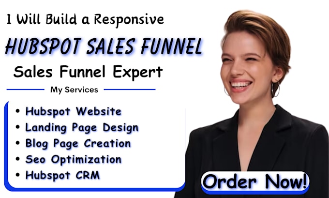 design hubspot landing page, hubspot automation, hubspot website, hubspot CRM