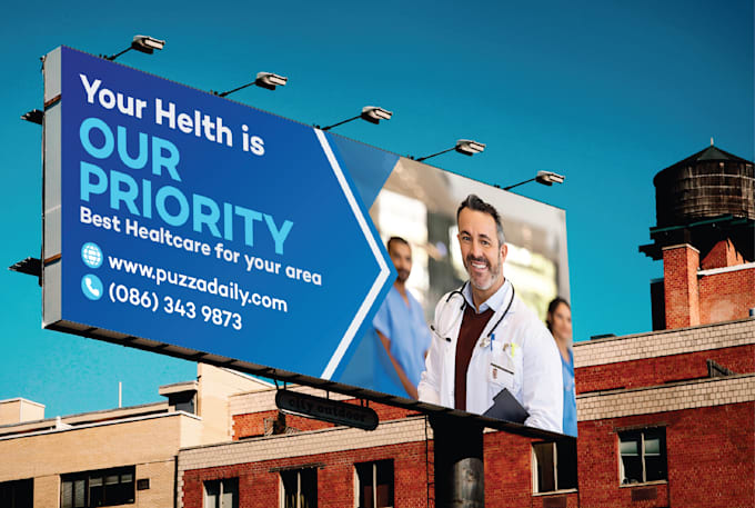Design billboard, yard sign, signboard, banner and roll up banner by ...
