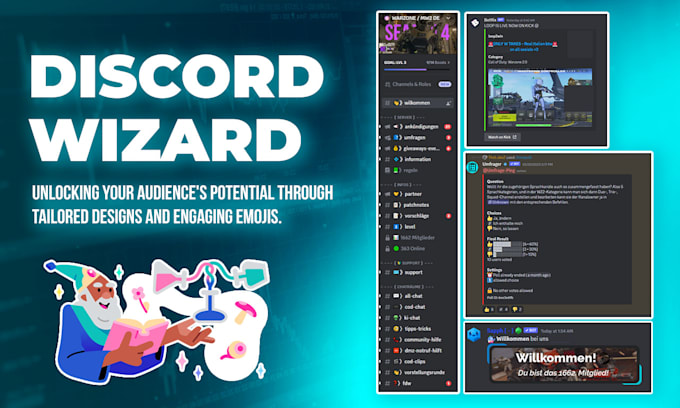 setup custom discord server with animated banners