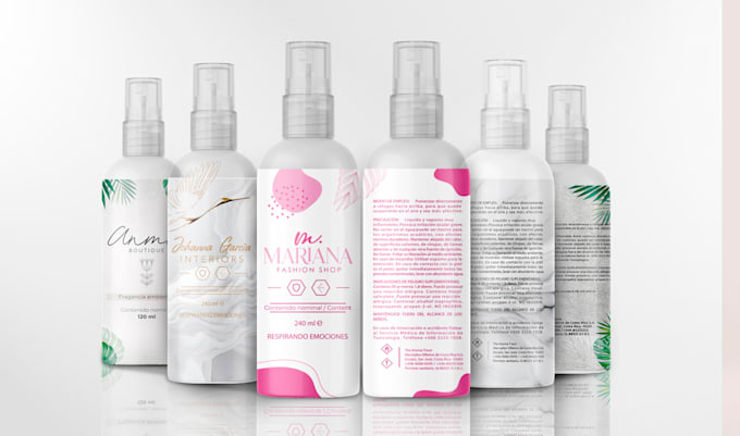 design the product label or the product box packaging design