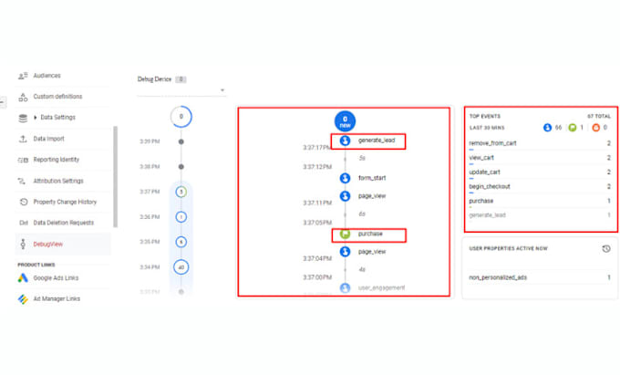 do ua to ga4 migration and set up google analytics 4 via GTM