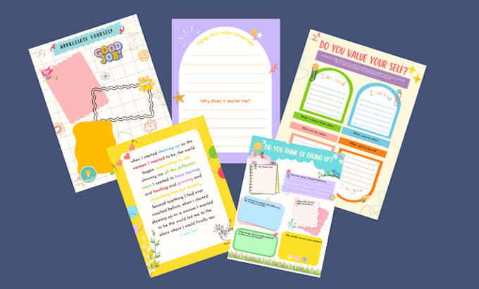 design KDP journal, KDP planner, KDP diary for you