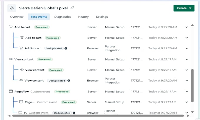 fix meta facebook pixel, tiktok conversion API, reddit, x pixel tracking,ga4,gtm