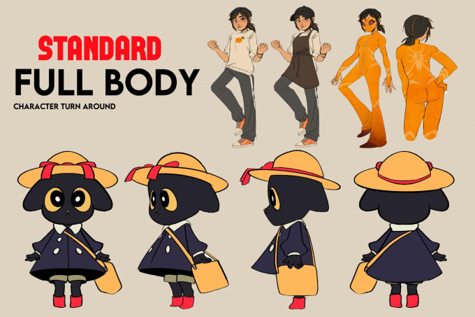 create a character sheet for your original characters