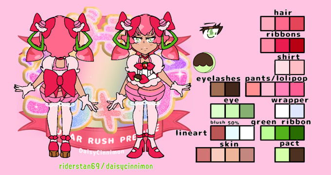 Design a magical girl or make a character into magical girl by ...