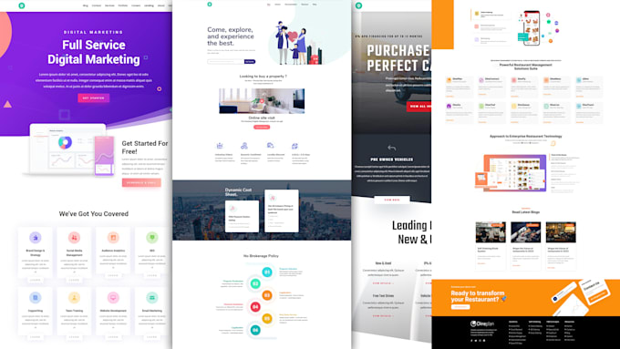 design and develop custom wordpress websites, ecommerce stores
