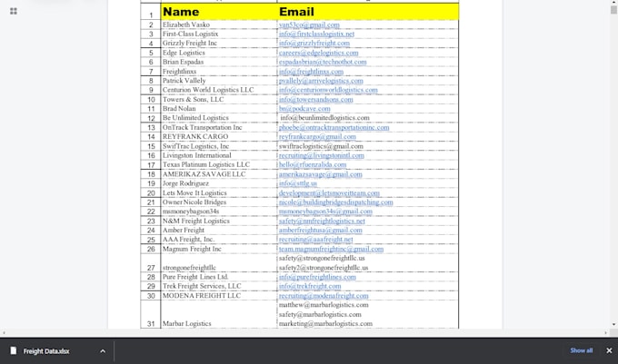 data mining, target prospect email list building, generation