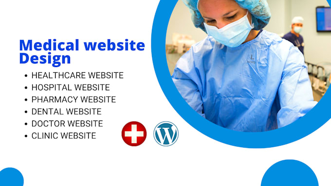 design medical healthcare wordpress website