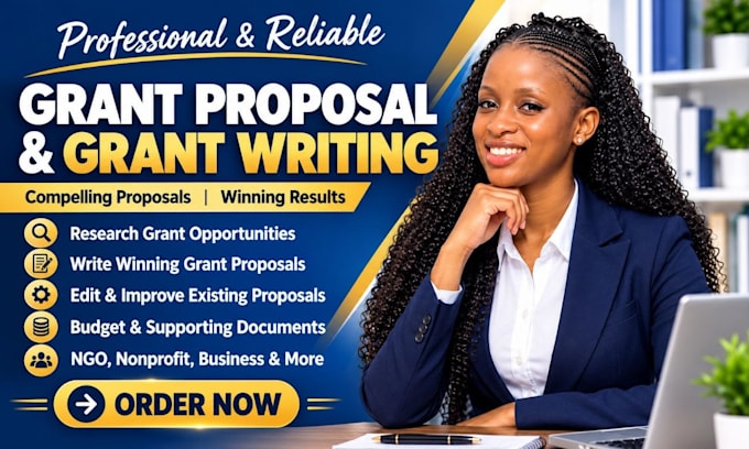 write grant proposal, grant writing, grant research, business proposal