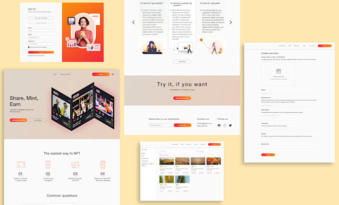 design mobile and web apps for you in figma