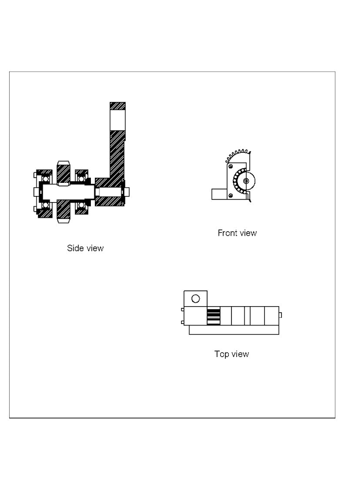 create orthographic projection and isometric views in autocad