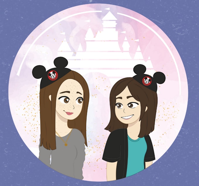 do a custom made digital illustration