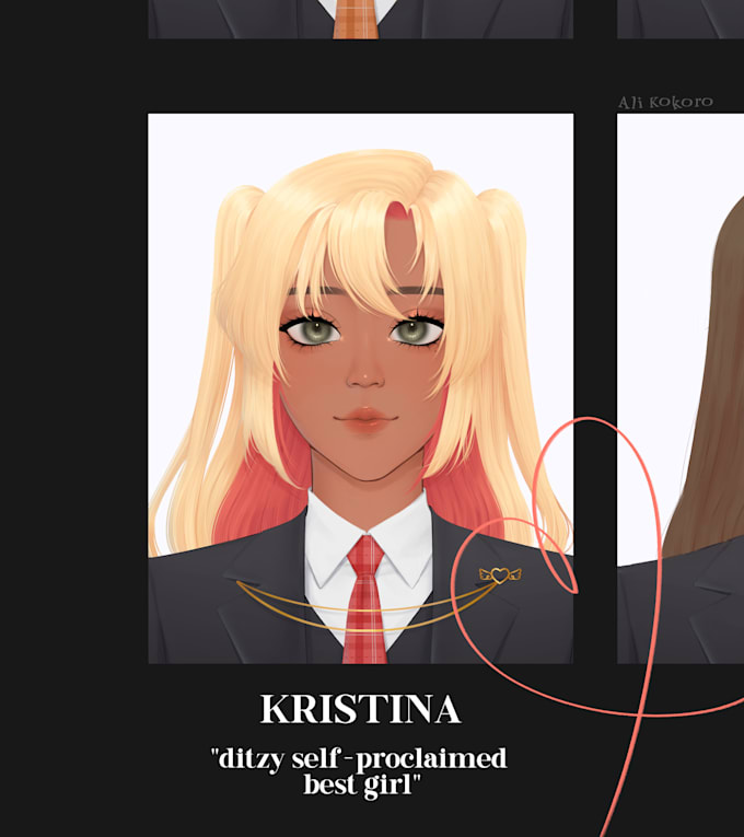 draw semi realistic anime art