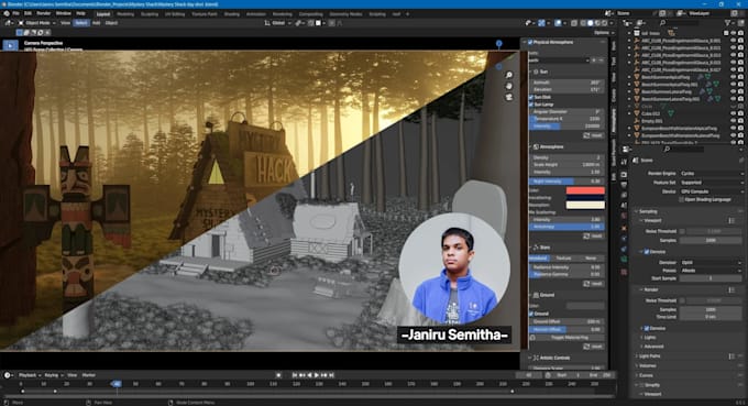 teach blender 3d via online lessons and recorded tutorials