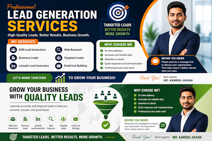 provide b2b lead and targeted email list