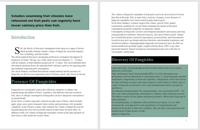 format, design, edit and create microsoft word document