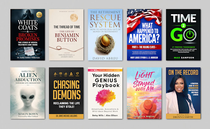 design a minimalist book cover for KDP and ingramspark