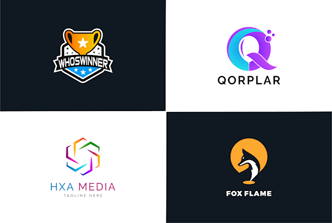 create a modern unique business logo design with free gift