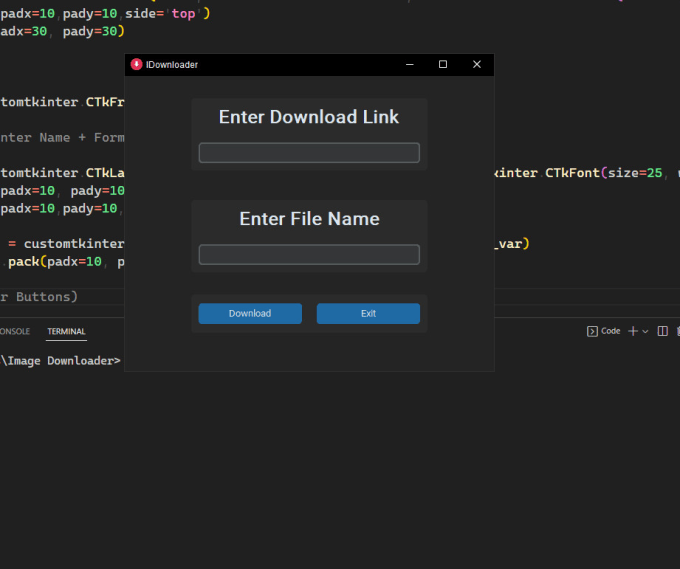 Build a desktop gui using python by Waliimran | Fiverr