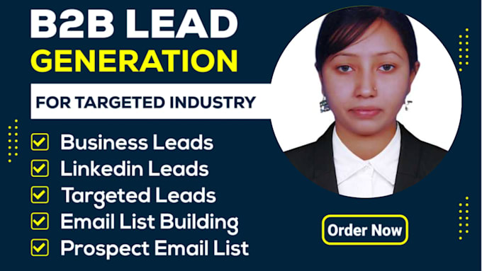 Do b2b lead generation linkedin and data entry by Momotazsp | Fiverr