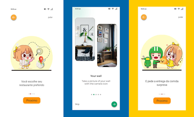 Do onboarding mobile app onboarding screen and splash screen by ...