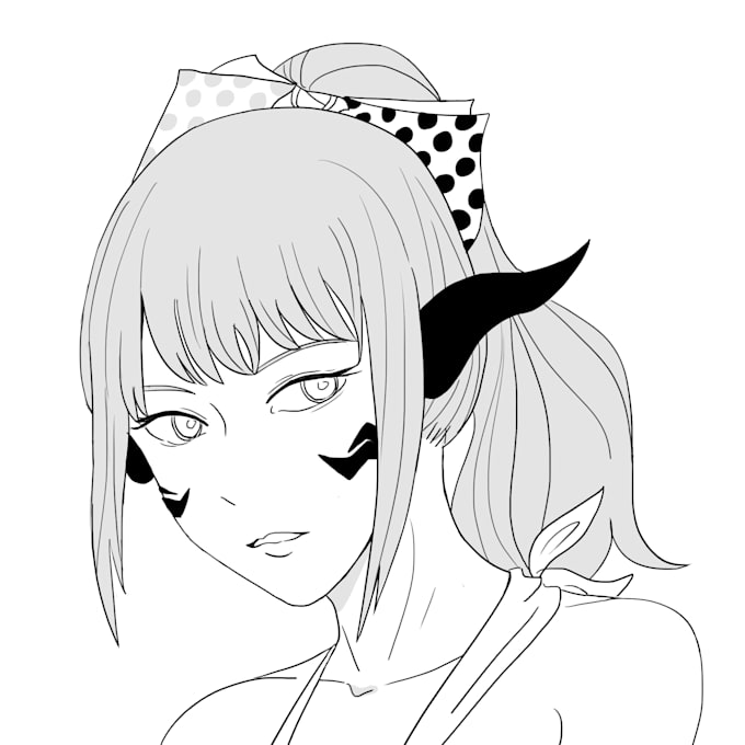 draw your ffxiv original character in anime style