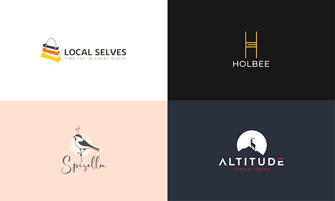 do professional creative modern minimalist brand logo
