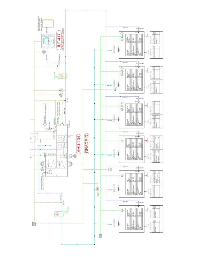 hvac ducting and piping drawings