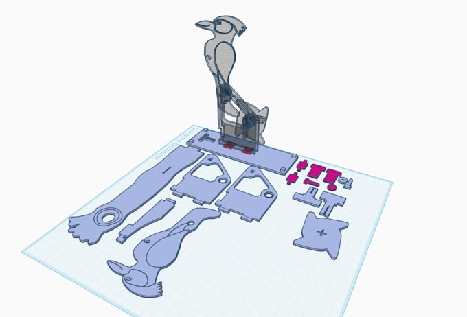 3d designs in tinkercad for printing or for a proje