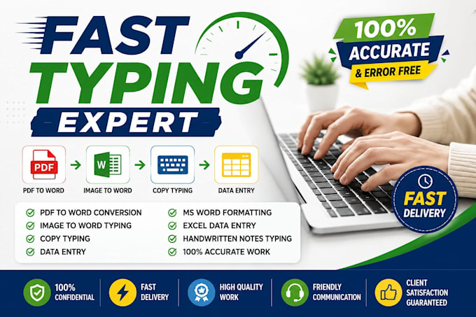 do something really good at fast typing