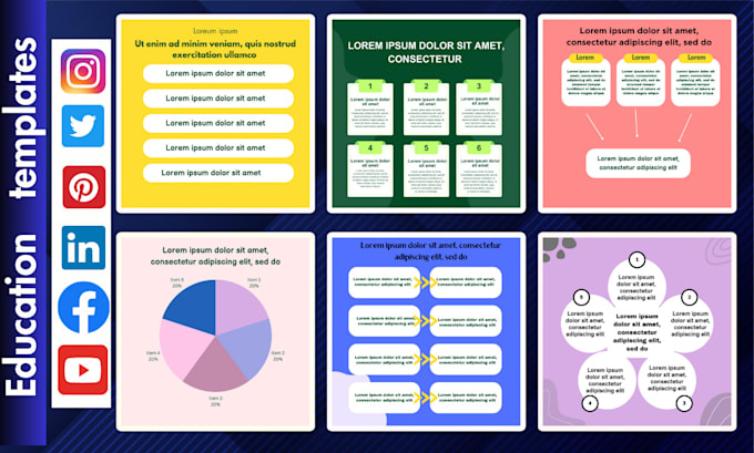 create editable canva templates for your social media