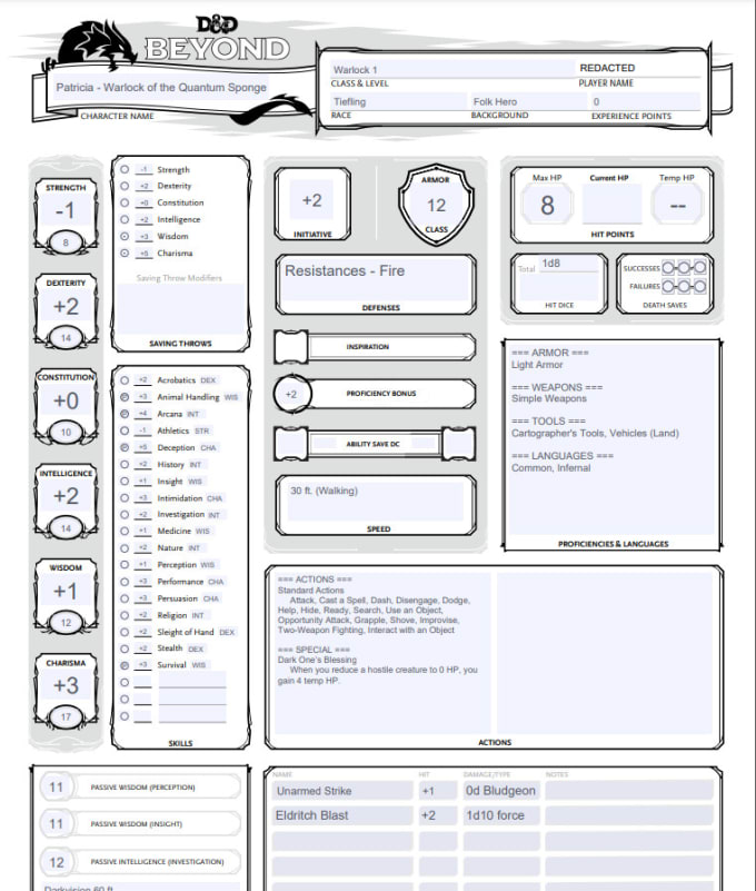 Create dnd characters with sheets backstory and rp tips by Ellonganiza ...