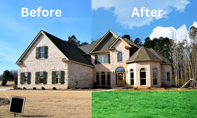 do real estate photo editing