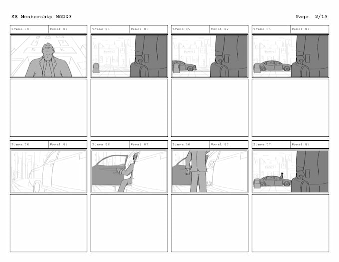 do storyboard for your movie