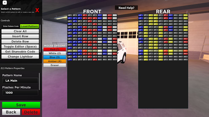 Create custom els designs for erlc private servers by Fireknight4802