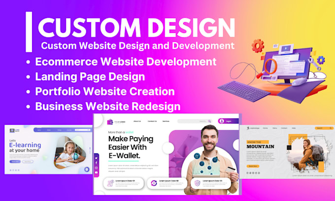 develop small business elementor website or web development