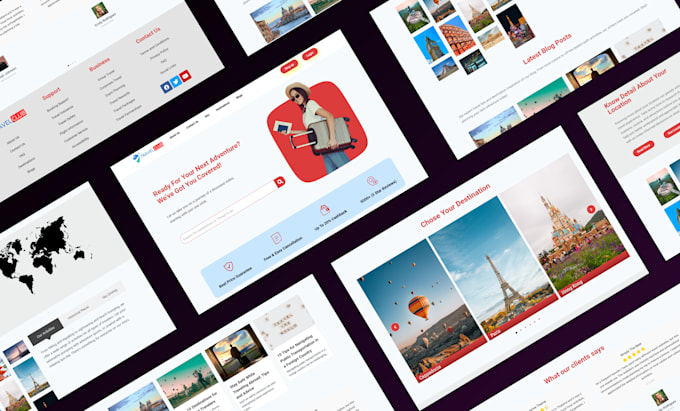 design or redesign wordpress website, elementor website