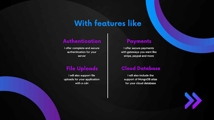 Make a backend with nodejs for your app by Zachfotso | Fiverr