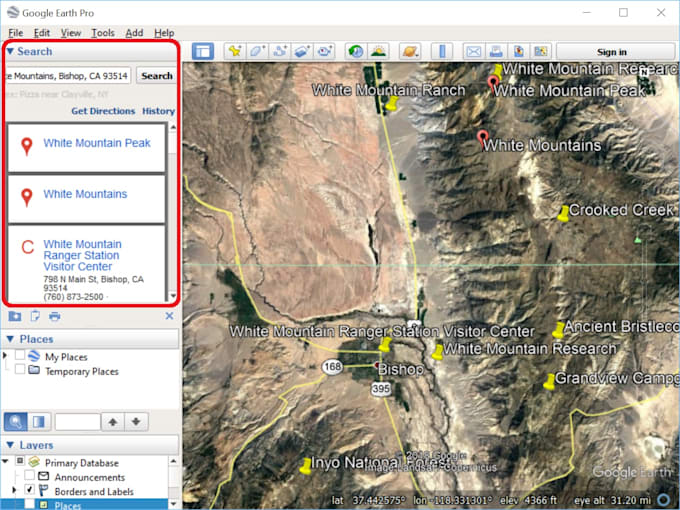 do google earth pro location refinement for you