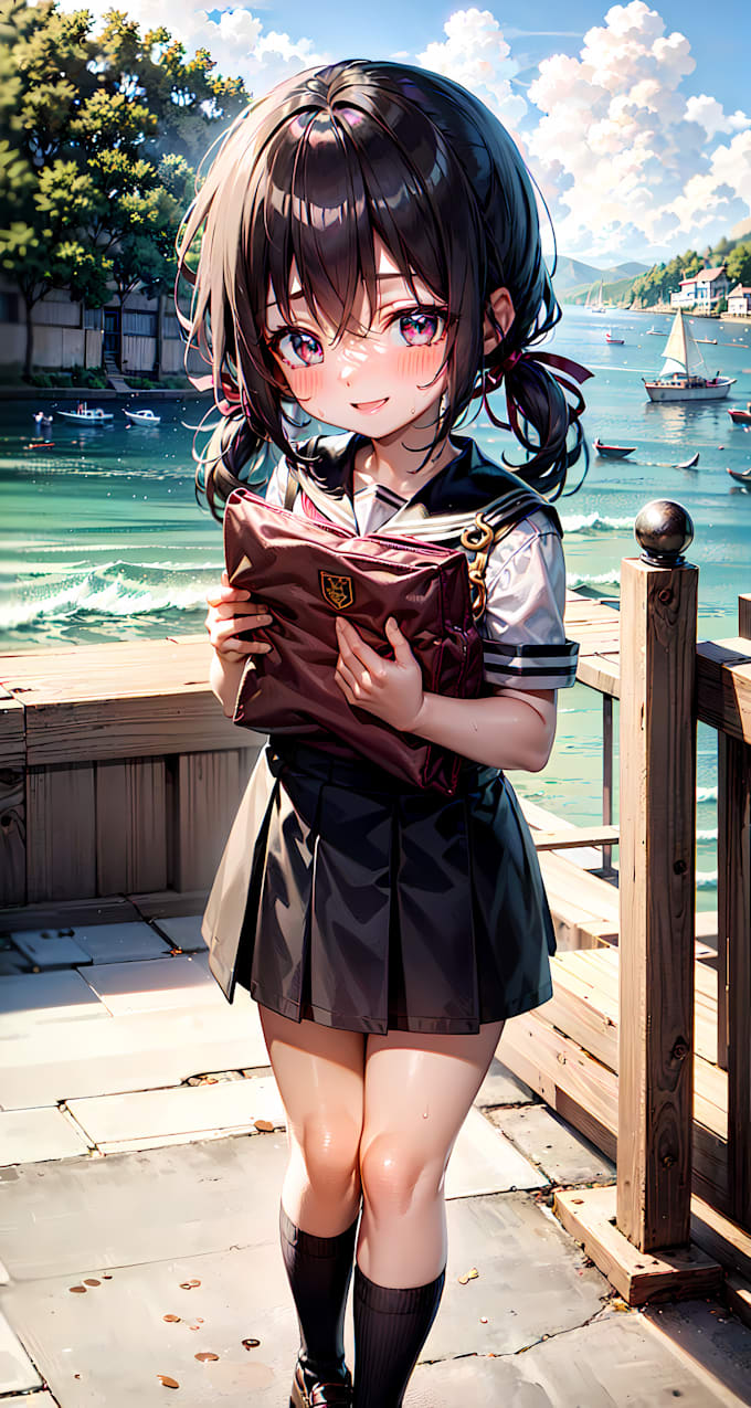 provide the best quality anime art created by ai sfw or nsfw