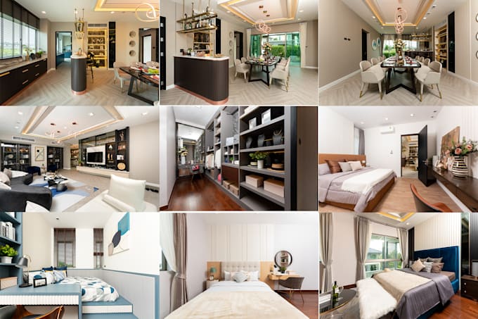 Shoot interior design for your property in thailand by Snaphours | Fiverr