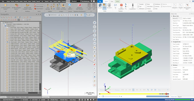 do mastercam programming for mill, lathe and millturn