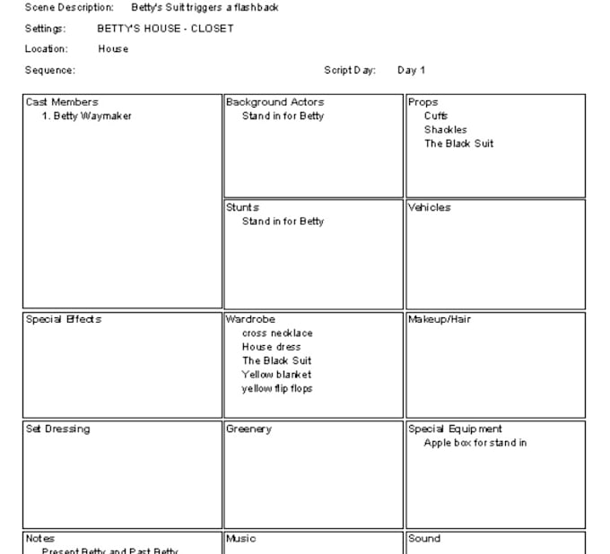 breakdown your screenplay using movie magic and schedule your film shoot