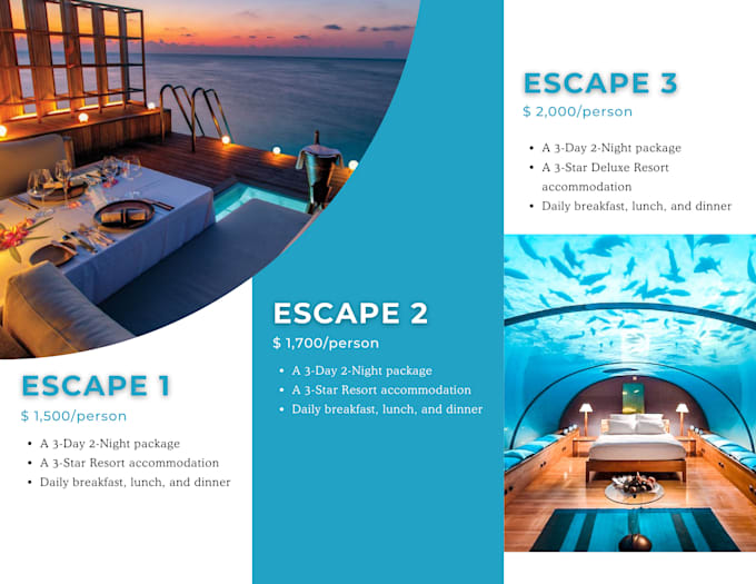 make a professional brochure, booklets or catalog
