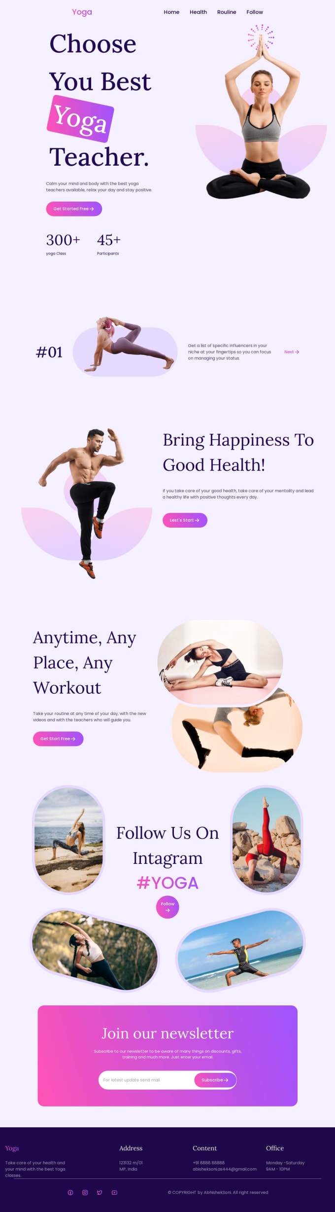 Be your front end html css responsive website designer by ...