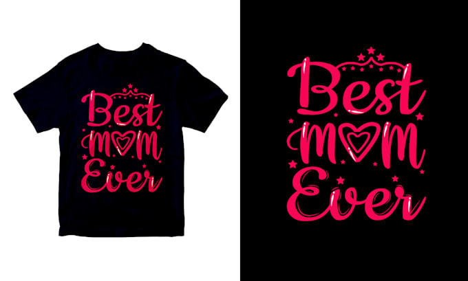 do beautiful typography trendy t shirt design for you